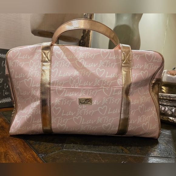 Betsey Johnson Handbags - Luv Betsey By Betsey Johnson Weekender Travel Bag.